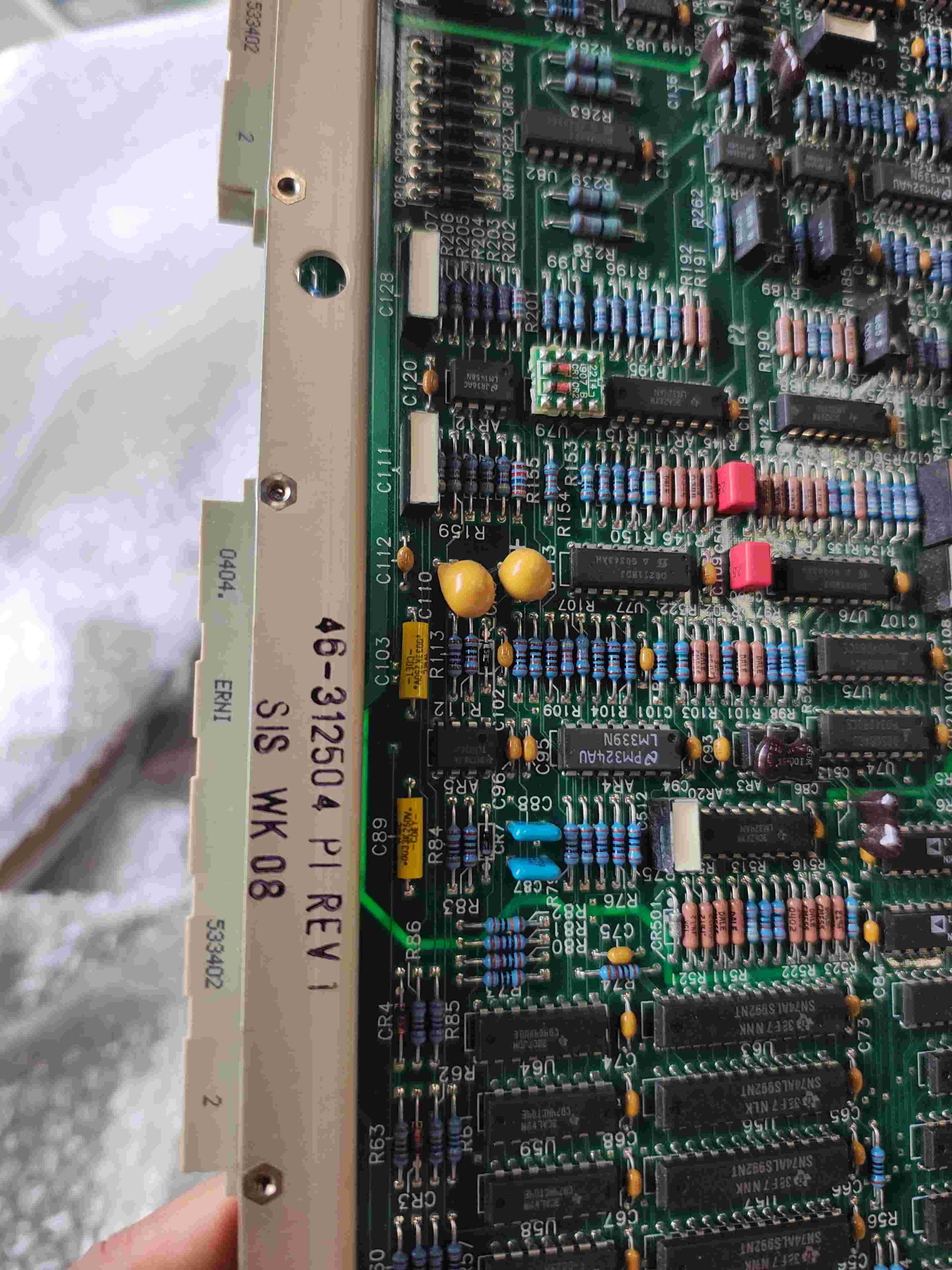 GE CT kv control board