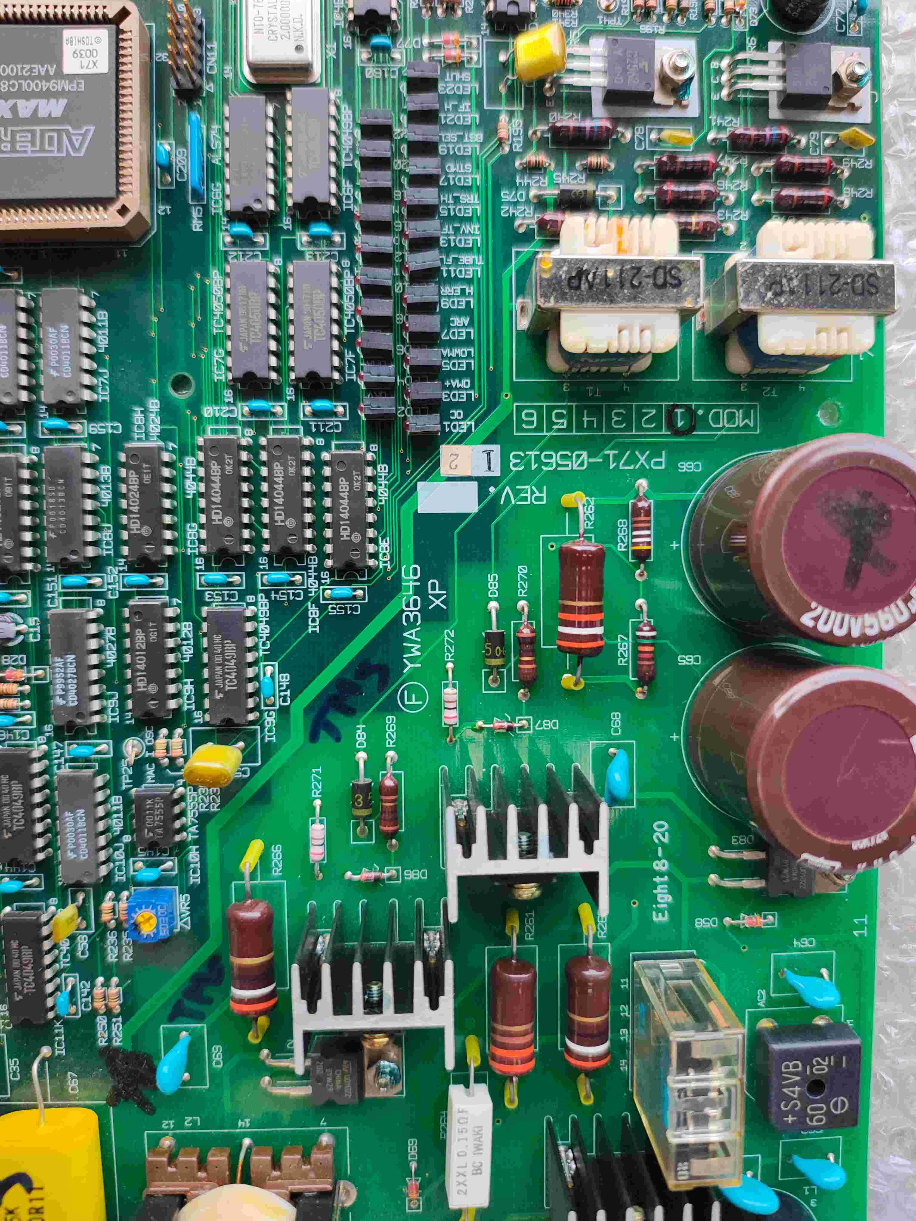 GE Speedtronic Mark V DS200TCEAG1A Emergency Overspeed Board